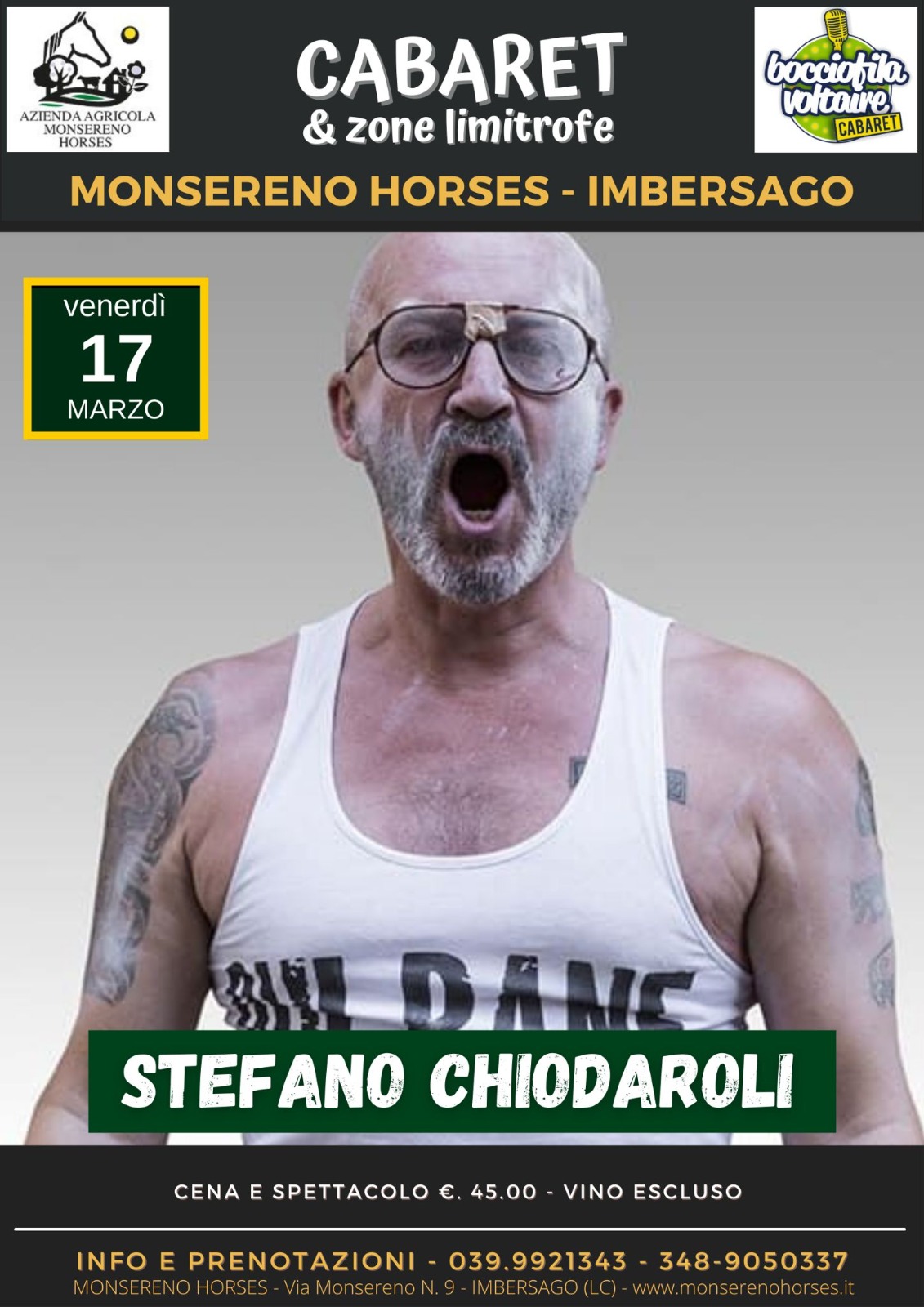 Stefano Chiodaroli al Monsereno Horses